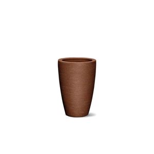 Vaso Grafiato Cônico 38cm Ferrugem Nutriplan