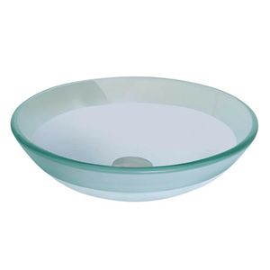 Cuba 40cm Apoio Vidro Incolor Cris Metal