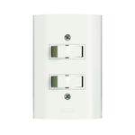 Interruptor-Duplo-Simples-10A-250V-Dunas-Branco-Romazi