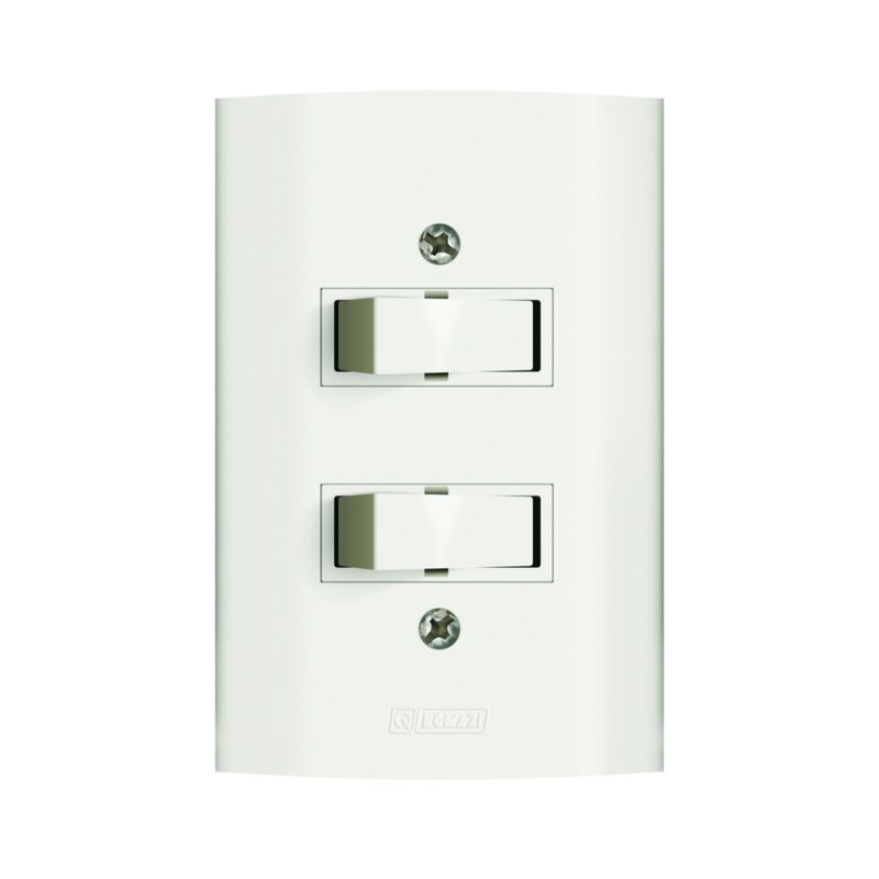 Interruptor-Duplo-Simples-10A-250V-Dunas-Branco-Romazi