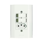 Conjunto-2-Interruptores-Simples---1-Tomada-2P-T-10A-250V-Dunas-Branco-Romazi