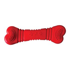 Osso de Borracha Tamanho P Furacaobone Vermelho Furacão Pet