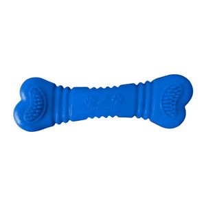 Osso de Borracha Tamanho M Furacaobone Azul Furacão Pet
