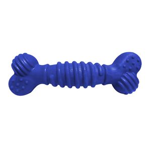Osso de Borracha Tamanho M Superbone Azul Furacão Pet