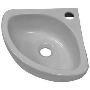 Lavatório de Canto M01 Branco Luzarte
