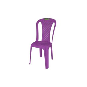 Cadeira de Plástico Lilás Valentina Topplast