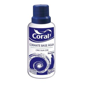 Corante Líquido Amarelo 50ml Coral