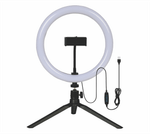 Ring-Light-10.8w-LED-C-3-Temperaturas---Tripre---Suporte-Trend-Preto-Glight