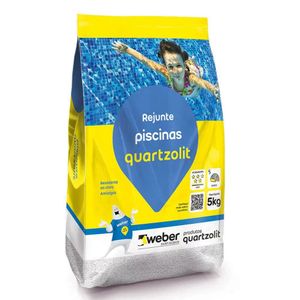 Rejunte Piscina Azul Cobalto 5kg Quartzolit