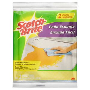 Pano 2 unidades Scotch-Brite Enxuga Facil 3m