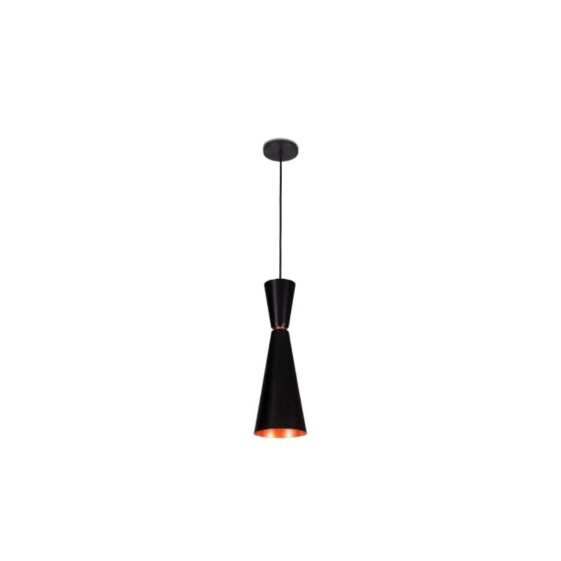 Pendente-Mauna-1XE27-Preto-Textura-Com-Cobre-Usina-Design