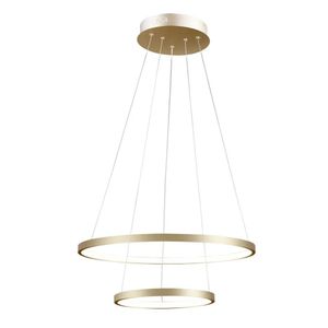 Pendente Led 20W Montreal Dourado 3000K Amarela Newline