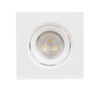 Spot Led 3W Embutir Quadrado 3000K Amarelo Blumenau