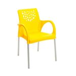 Poltrona-Deluxe-Amarela-Forte-Plastico