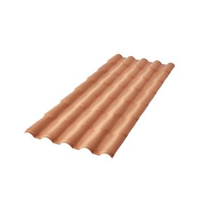 Telha Colonial 230x86cm PVC Cerâmica Precon