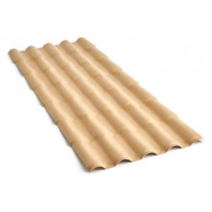Telha Colonial 230x86 PVC Marfim Precon