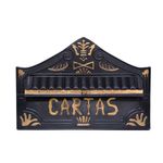 Carteiro-Grande-Real-Jornal-Bronze-Telha-Luz