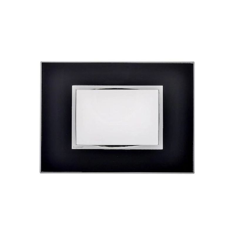 Placa-4x2-3p-Black-Brushed-Smart-Pial