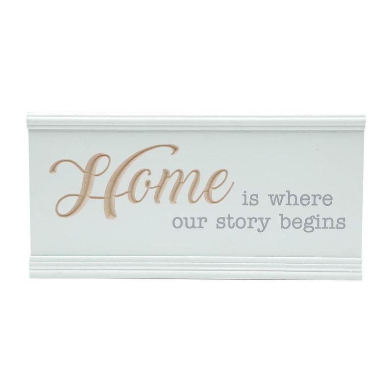 Placa-de-Madeira-30X15cm-Home-Story-Begins-Branca-Urban