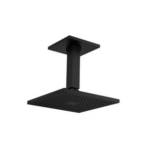 Chuveiro com Tubo para Teto Quadrado Black Matte Deca
