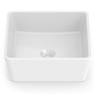 Cuba de Apoio 35X35cm Sem Mesa Óptica Branco Roca