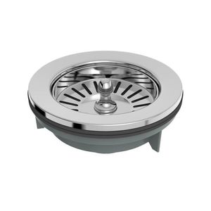 Válvula de Escoamento PP 110mm para Pia Americana Blukit