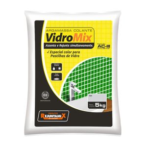Argamassa para Pastilha de Vidro Vidromix JD4802 Azul Mediterrâneo 5Kg Rejuntamix