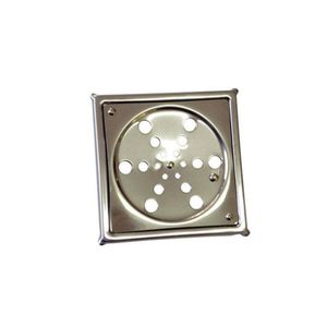 Grelha 100mm com Caixa Quadrada 1061 Rotativa Aminox