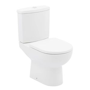 Kit Smart Bacia + Caixa Acoplada + Assento + Complemento Brancos Celite