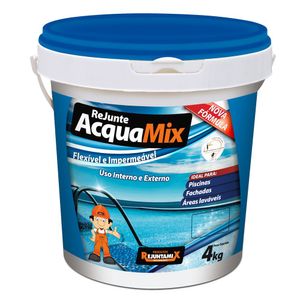 Rejunte Acquamix Azul Médio 4kg Rejuntamix