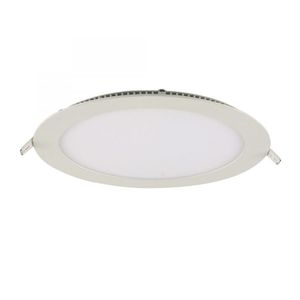 Painel de Led Embutir 18W Redondo 3000K Amarela Blumenau