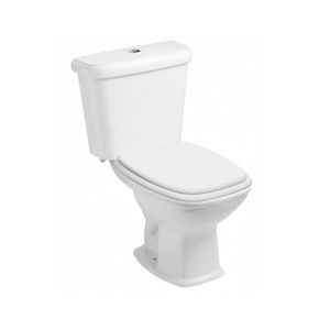 Kit Fit Plus Bacia + Caixa Acoplada + Assento PP + Complementos Branco Celite