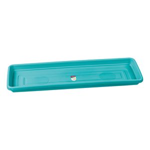 Prato Floreira para Jardim 48cm Turquesa Primafer