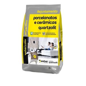 Rejunte Porcelanato Marrom Tabaco 1kg Quartzolit