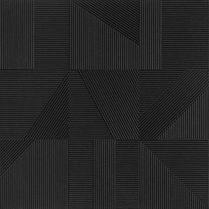 Porcelanato 60X60cm Acetinado Opera 1 Preto Decortiles