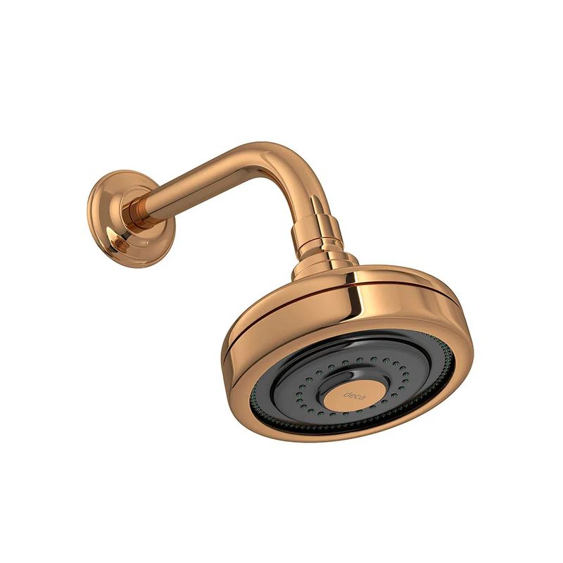 Chuveiro-Com-Tubo-de-Parede-Red-Gold-Acqua-Plus-Deca