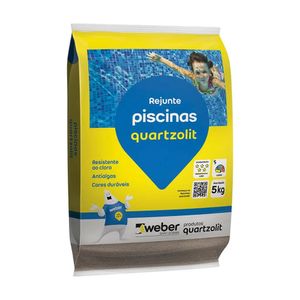 Rejunte Piscina Verde Floresta 5kg Quartzolit