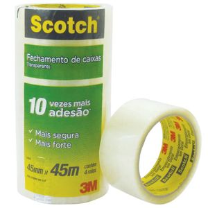 Fita Transparente 5802 45mmX45m para Empacotamento 3M