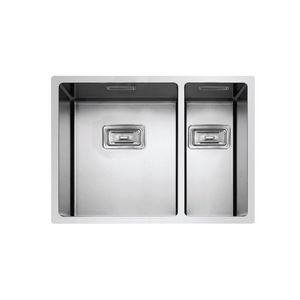 Cuba Dupla Para Cozinha 57X44 Aço Inox Wish 55 Deca