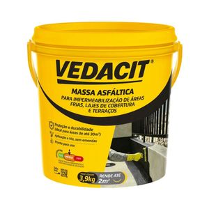 Massa Asfáltica 3,9kg Vedacit