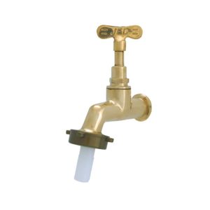 Torneira De Parede Para Tanque/Jardim 1128 Bica Curta 1/4 Amarela Jed