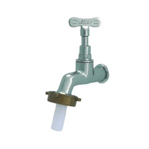 Torneira De Parede Para Tanque/Jardim 1128 Bica Curta 3/4 Cromada Jed