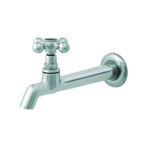 Torneira De Parede Para Tanque/Cozinha 1158 C33 Sem Arejador Bica Média 3/4 Cromada Jed