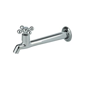 Torneira De Parede Para Tanque 1159 C33 Com Arejador Bica Reta 3/4 Cromada Jed