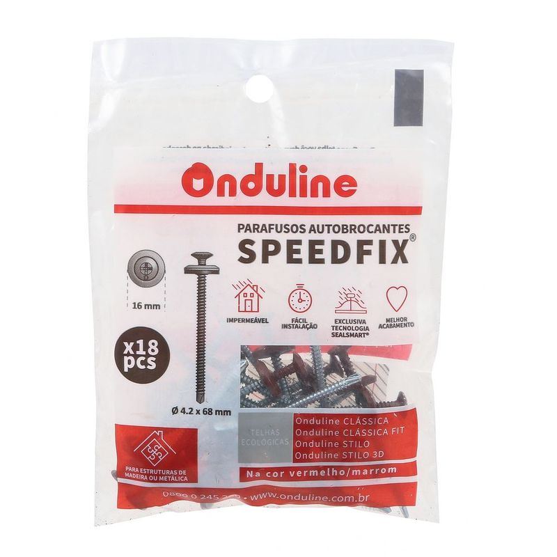 Kit-Parafusos-Autobrocante-Speedfix-Vermelho-Marrom-Onduline