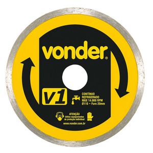 Disco Diamantado 110mm Anel Continuo V1 Vonder