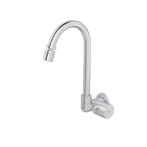 Torneira de Parede para Cozinha Bica Móvel Aspen Cromado Deca