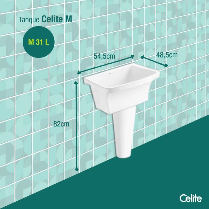 Tanque-Sem-Mesa-31L-Retangular-33x545x485cm-Branco-Celite