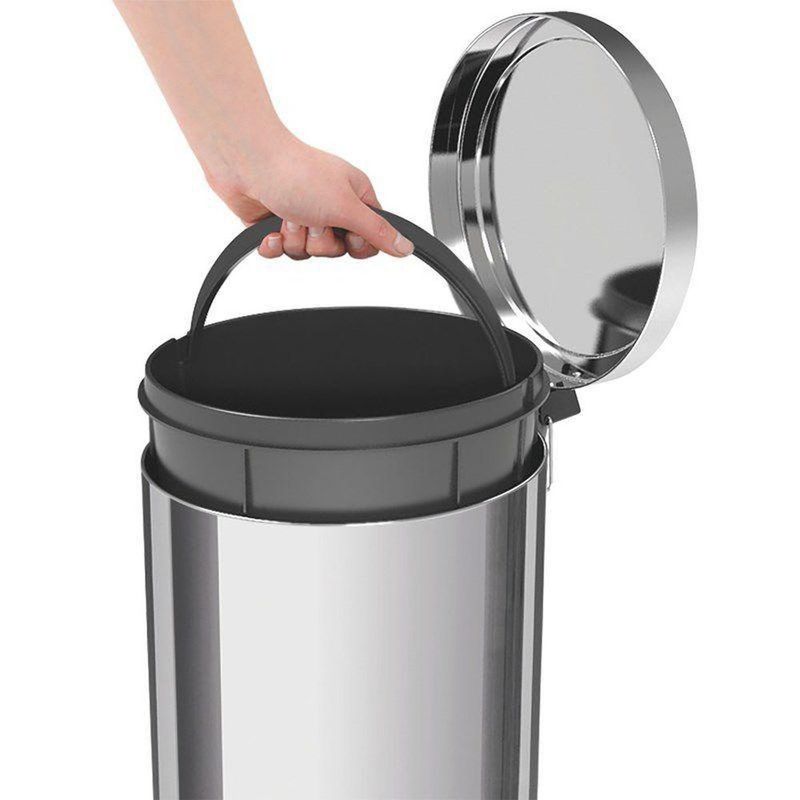 Lixeira-de-Inox-com-Pedal-12-Litros-94538-112-Cromada-Tramontina