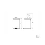Lixeira-de-Inox-com-Pedal-12-Litros-94538-112-Cromada-Tramontina